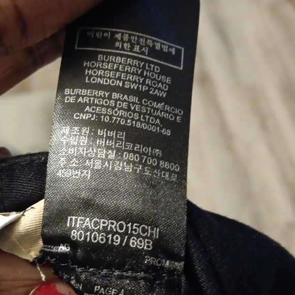 BURBERRY NWT KINGDOM  CAP  LARGE - Picture 9 of 10